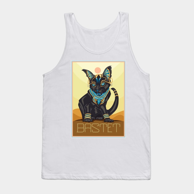 Bastet Tank Top by Kat C.